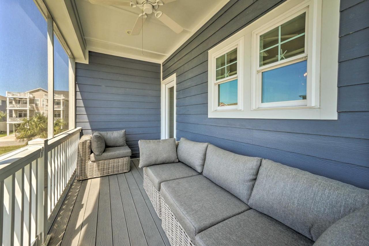 Bright Coastal Abode With Porch And Beach Access! كارولينا بيتش المظهر الخارجي الصورة